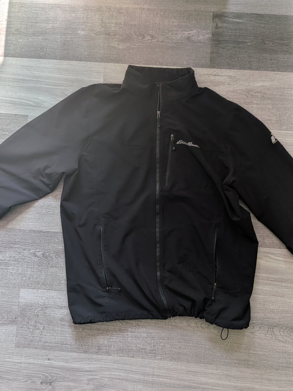 Eddie Bauer Black Lightweight Softshell Jacket